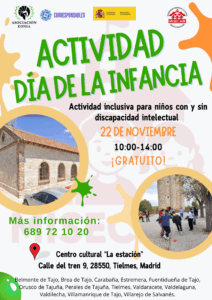 ACTIVIDAD DIA DE LA INFANCIA EN TIELMES PARA TODOS LOS MUNICIPIOS DE MISECAM